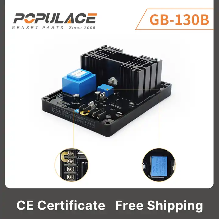 Generator Automatic Voltage Regulator Brush AVR GB-130