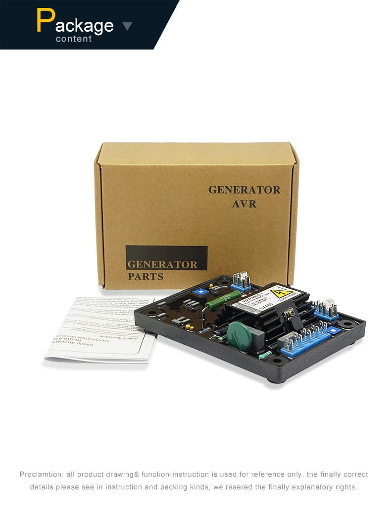 Generator Automatic Voltage Regulator Stamford AVR SX460