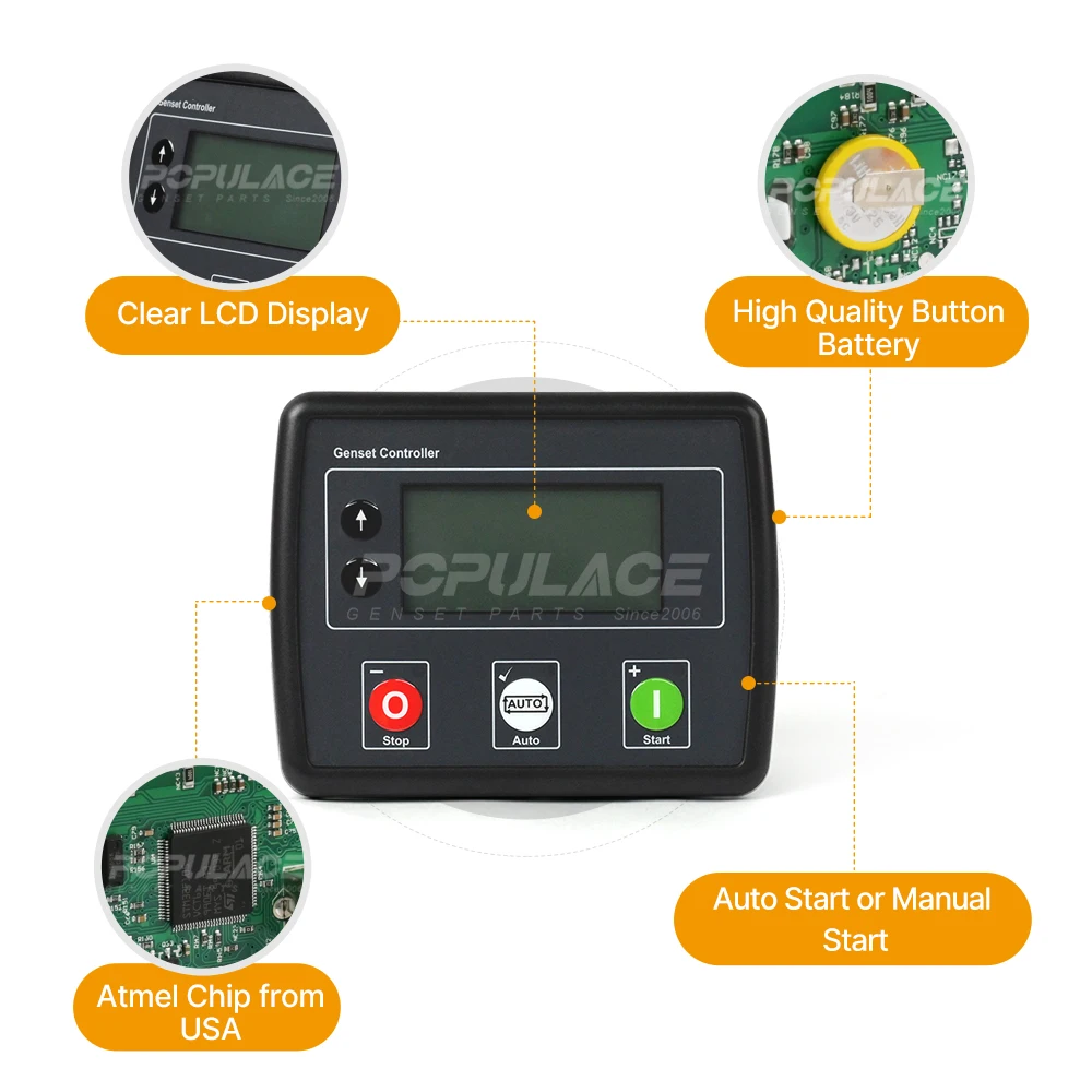 Deep Sea Controller Auto Start Control Module DSE4510 for generator
