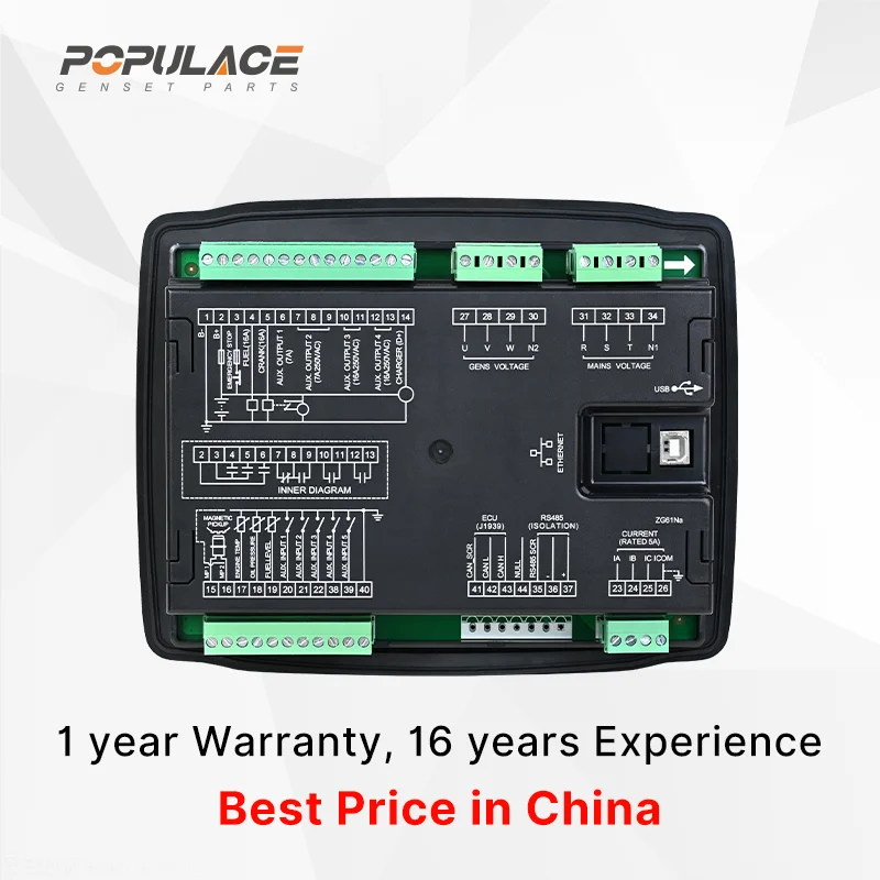 Deep Sea Controller Auto Start Control Module DSE6120 for generator