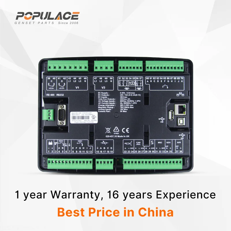 Deep Sea Controller Auto Start Control Module DSE8620 for generator