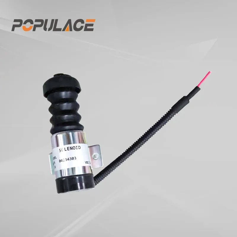 Deutz Diesel Engine Fuel Stop Solenoid Engine Stop Solenoid 12V/24V 04234303