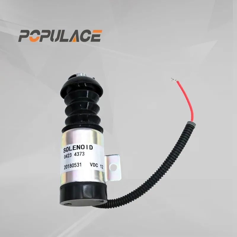Deutz Diesel Engine Fuel Stop Solenoid Engine Stop Solenoid 12V/24V 04234373