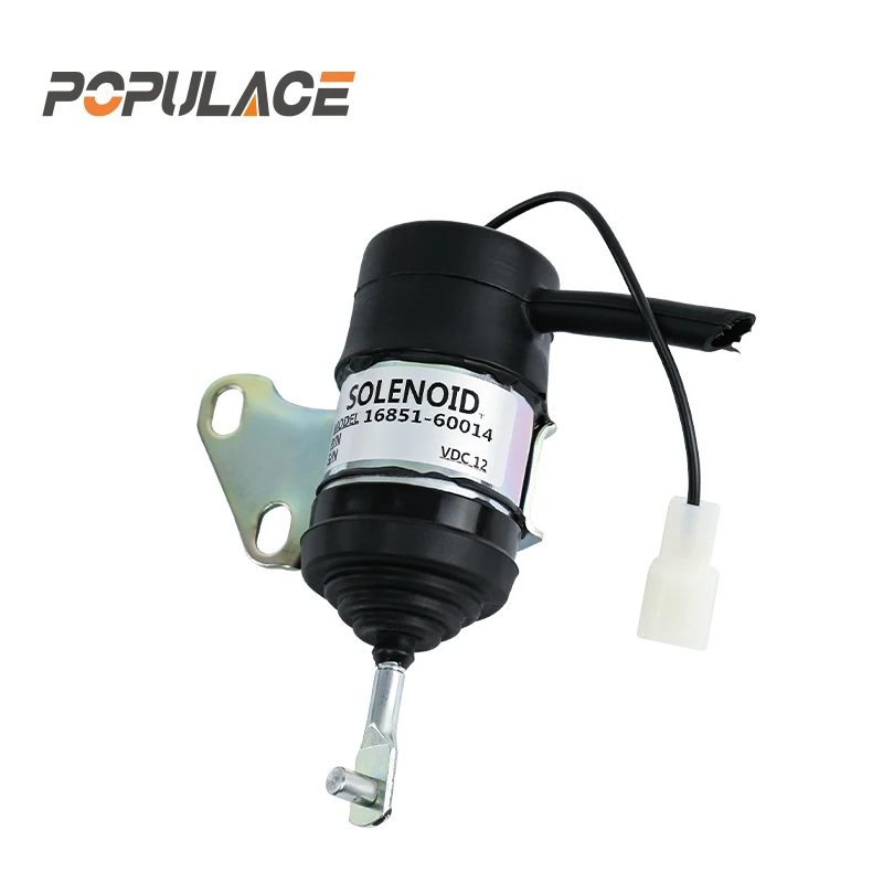 Kubota Diesel Engine Fuel Stop Solenoid Engine Stop Solenoid 12V 16851-60014