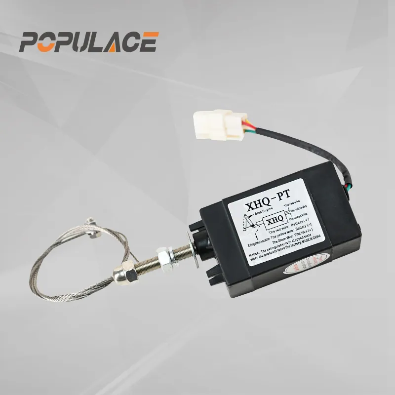 Weichai Diesel Engine Fuel Stop Solenoid Engine Stop Solenoid 12V/24V XHQ-PT