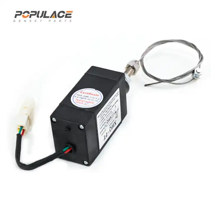 Weichai Diesel Engine Fuel Stop Solenoid Engine Stop Solenoid 12V/24V XHQ-PT