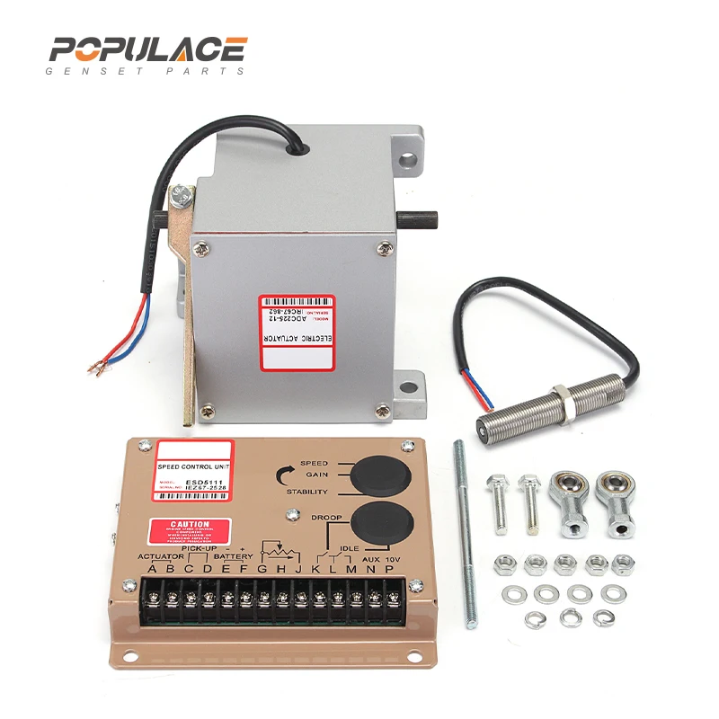 Engine Speed Control System ADC225+ESD5500E+MSP675